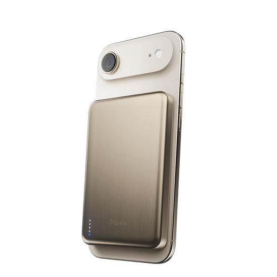Batterie Magnétique SolidSafe™ Air Titanium 10 000mAh Qi2.2 Gold