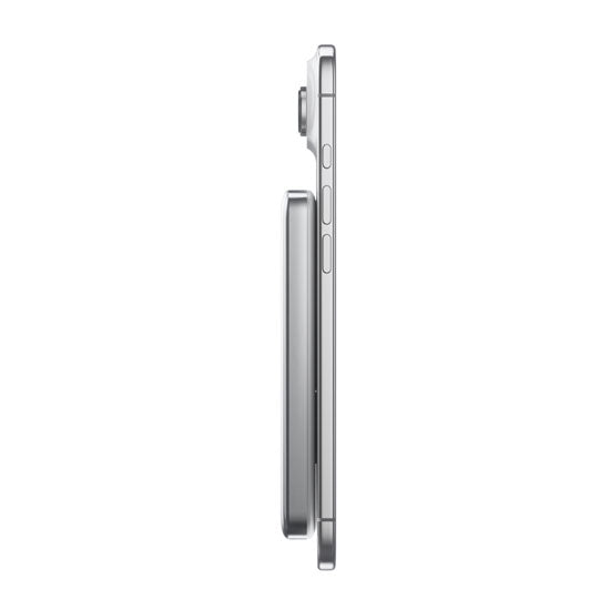 Batterie Magnétique SolidSafe™ Air Titanium 10 000mAh Qi2.2 Silver