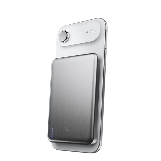 Batterie Magnétique SolidSafe™ Air Titanium 10 000mAh Qi2.2 Silver
