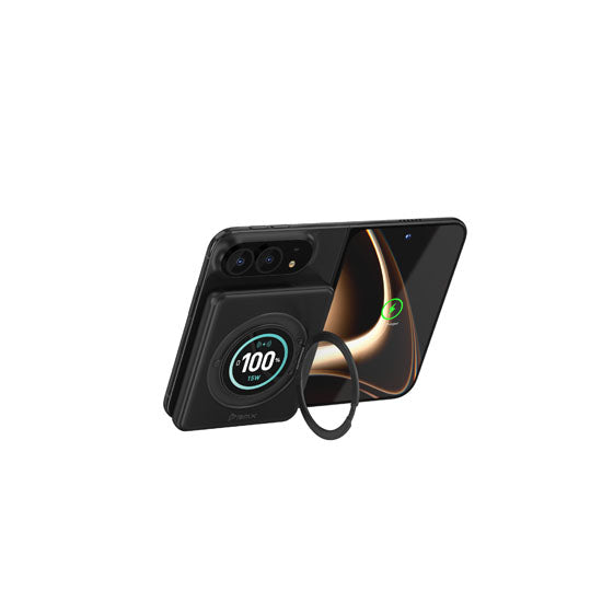 Batterie Magnétique SolidSafe™ Duo Aluminium CNC 5 000mAh 15W Black