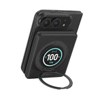 Batterie Magnétique SolidSafe™ Duo Aluminium CNC 5 000mAh 15W Black