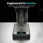 Batterie Magnétique SolidSafe™ Solid-State 5000mAh Noir