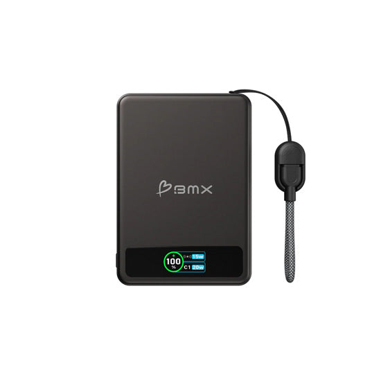 Batterie Magnétique SolidSafe™ Solid-State 5000mAh Noir