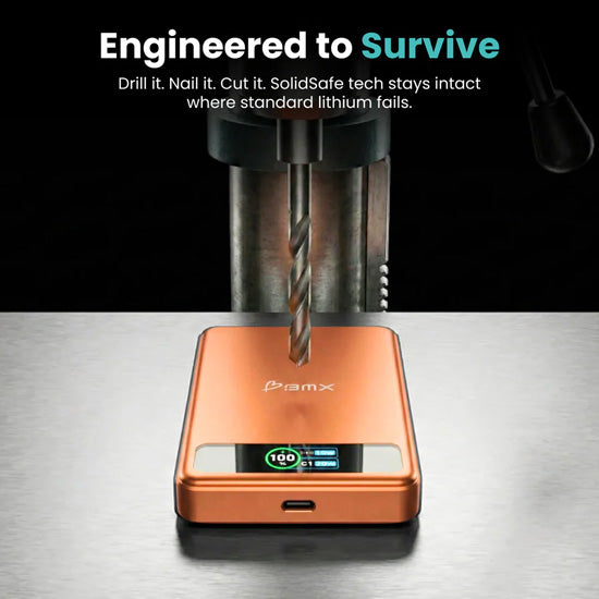 Batterie Magnétique SolidSafe™ Solid-State 5000mAh Orange