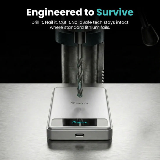 Batterie Magnétique SolidSafe™ Solid-State 5000mAh Silver