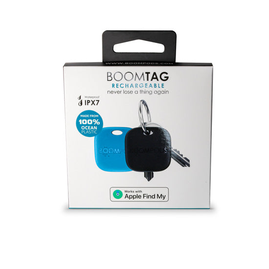 Boomtag Rechargeable Duo Pack Bleu & Noir