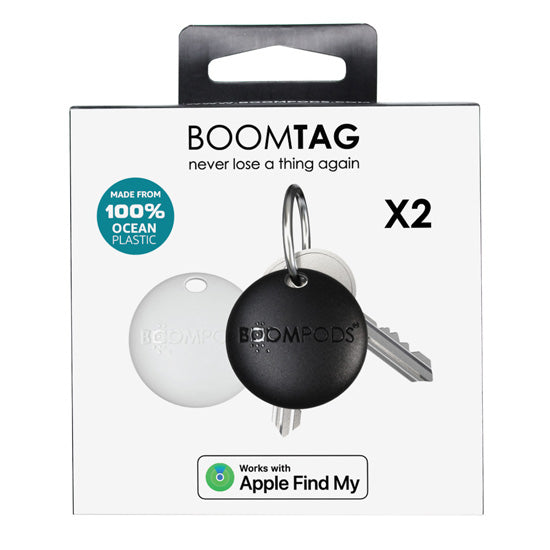 Boomtag Pack Duo Noir & blanc