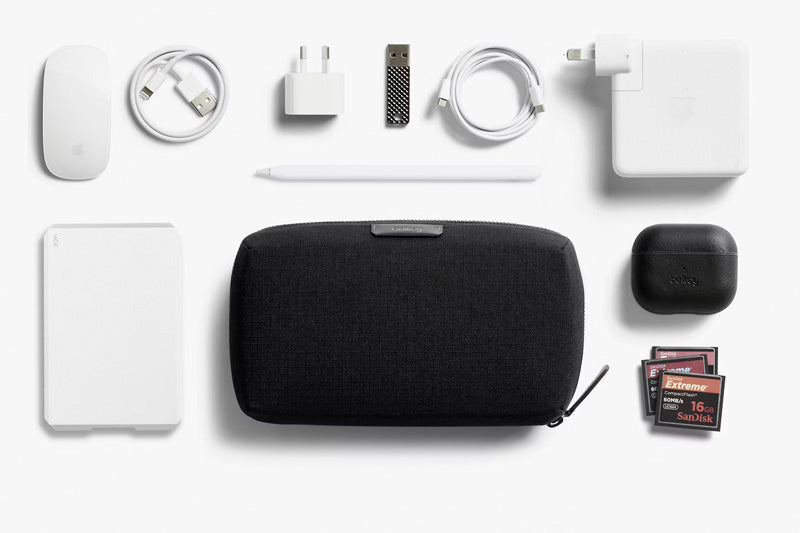 Pochette hi-tech Tech Kit Noir