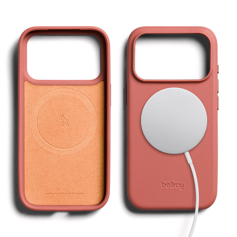 Coque en cuir iPhone 18 Pro / 17 Pro Canyon
