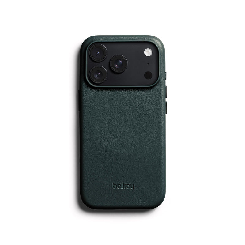 Coque en cuir iPhone 18 Pro / 17 Pro Deep Ocean