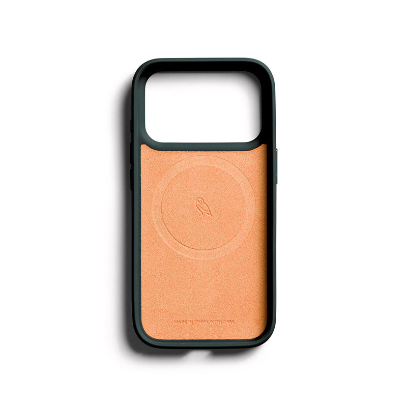 Coque en cuir iPhone 18 Pro / 17 Pro Deep Ocean