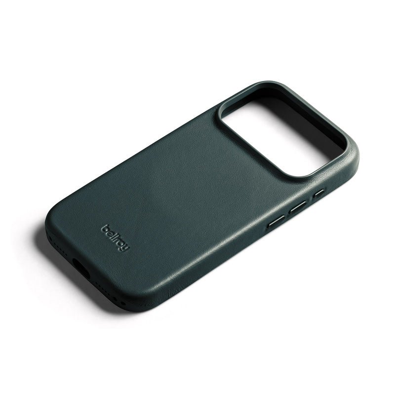 Coque en cuir iPhone 18 Pro / 17 Pro Deep Ocean