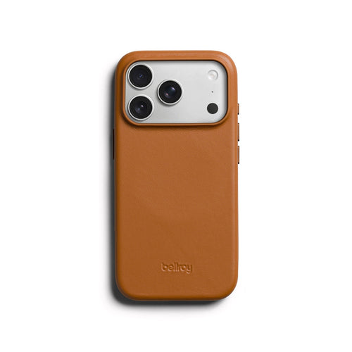 Coque en cuir iPhone 18 Pro / 17 Pro Tan