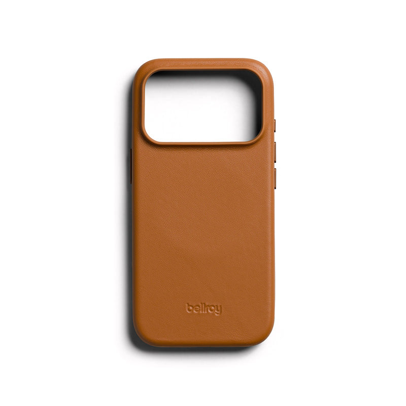 Coque en cuir iPhone 18 Pro / 17 Pro Tan