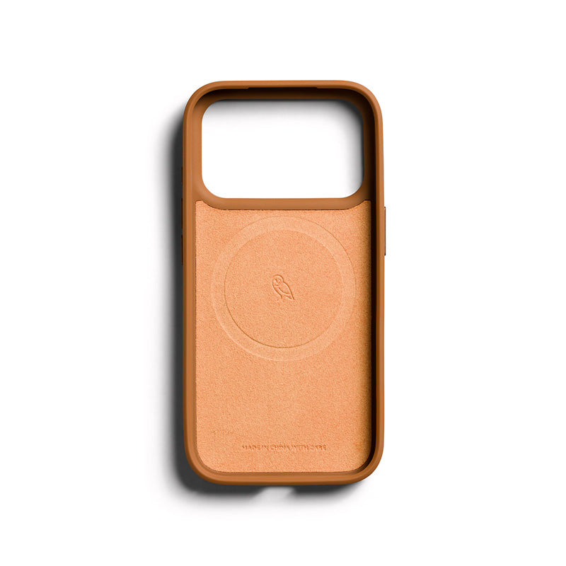 Coque en cuir iPhone 18 Pro / 17 Pro Tan