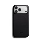 Coque en cuir iPhone 18 Pro Max / 17 Pro Max Noir
