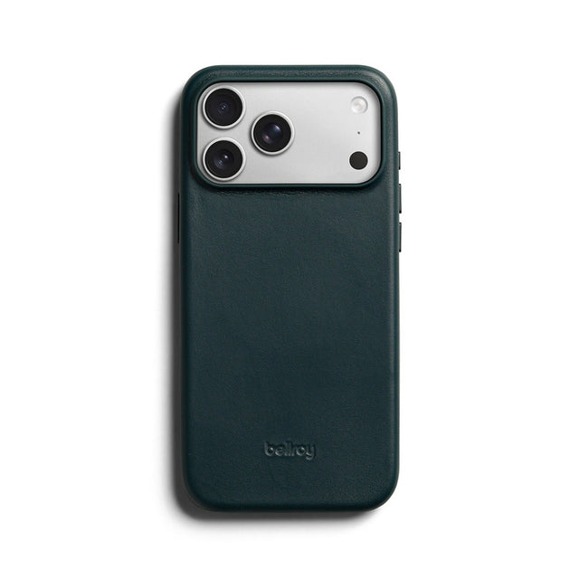 Coque en cuir iPhone 18 Pro Max / 17 Pro Max Deep Ocean