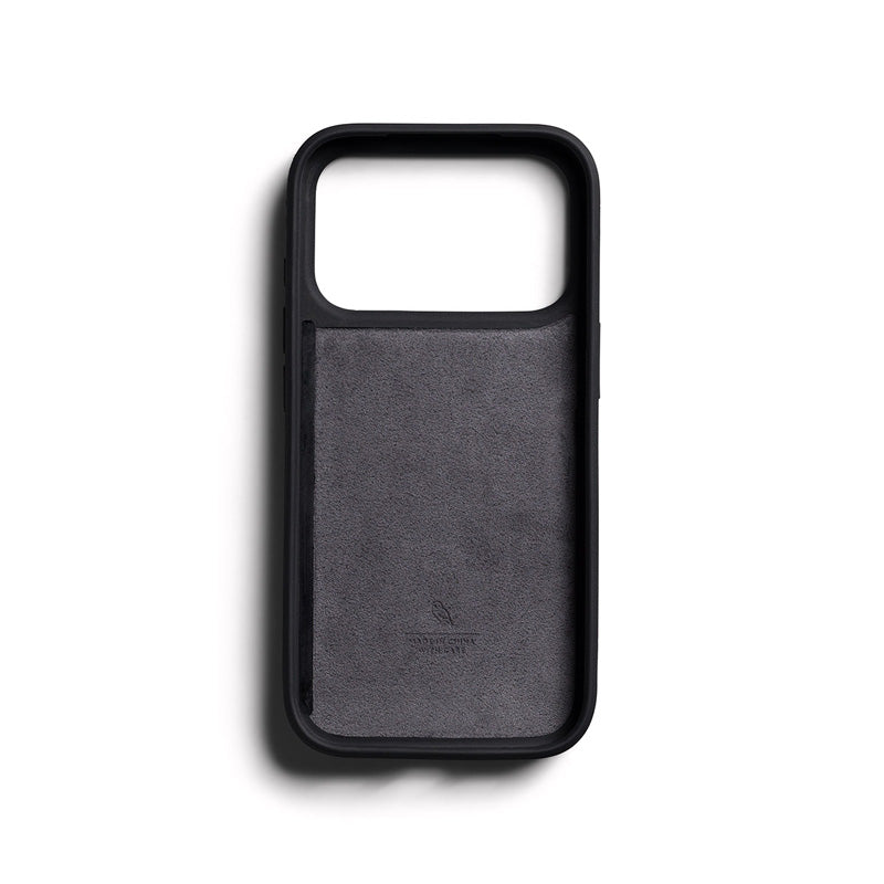 Coque en cuir Premium 3 Card iPhone 18 Pro / 17 Pro Noir