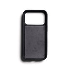 Coque en cuir Premium 3 Card iPhone 18 Pro / 17 Pro Noir