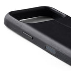 Coque en cuir Premium 3 Card iPhone 18 Pro / 17 Pro Noir
