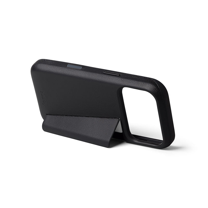 Coque en cuir Premium 3 Card iPhone 18 Pro / 17 Pro Noir
