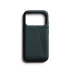 Coque en cuir Premium 3 Card iPhone 18 Pro / 17 Pro Deep Ocean