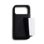 Coque en cuir Premium 3 Card iPhone 18 Pro Max / 17 Pro Max Noir