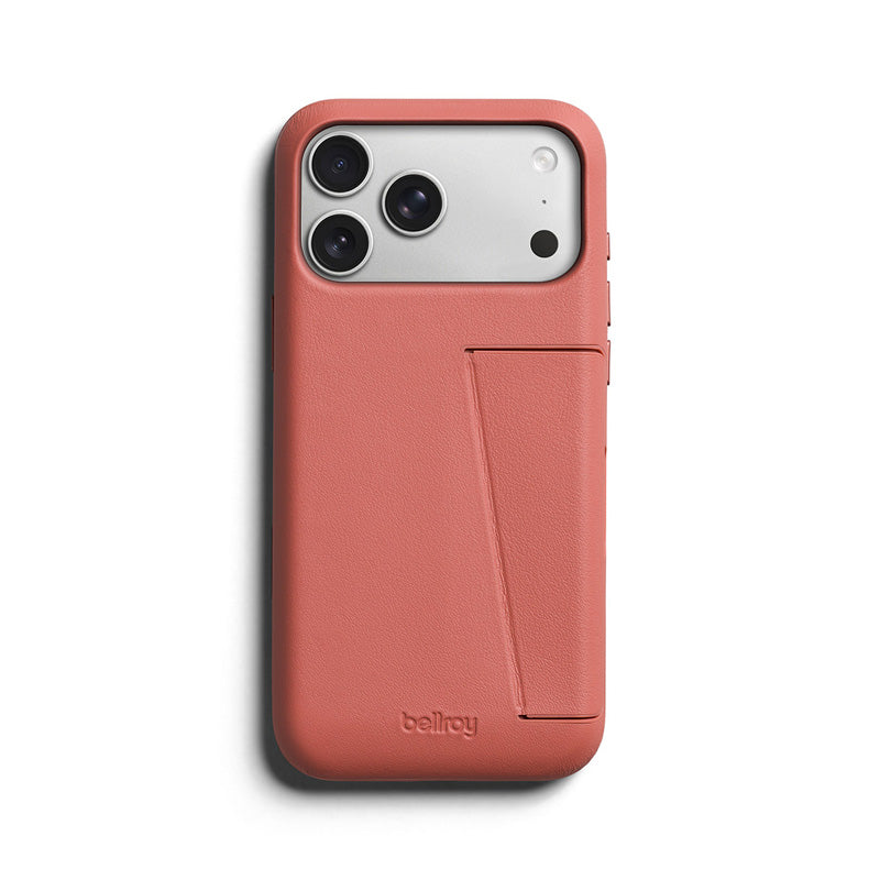 Coque en cuir Premium 3 Card iPhone 18 Pro Max / 17 Pro Max Canyon