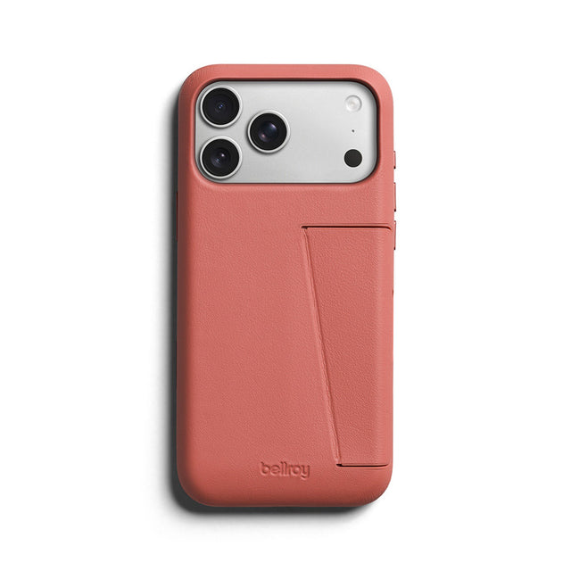 Coque en cuir Premium 3 Card iPhone 18 Pro Max / 17 Pro Max Canyon