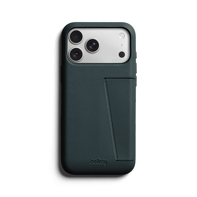 Coque en cuir Premium 3 Card iPhone 18 Pro Max / 17 Pro Max Deep Ocean