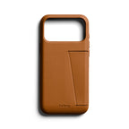 Coque en cuir Premium 3 Card iPhone 18 Pro Max / 17 Pro Max Tan