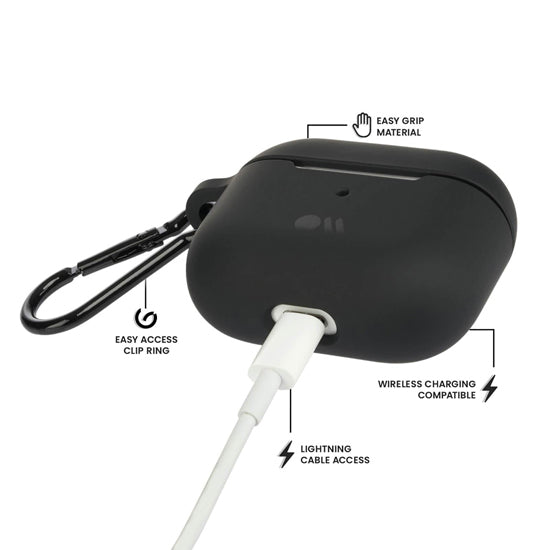 Coque TOUGH Airpods (3rd Gen) Noir
