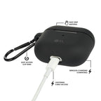 Coque TOUGH Airpods (3rd Gen) Noir