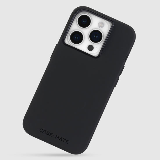 Silicone MagSafe iPhone 15 Pro Noir