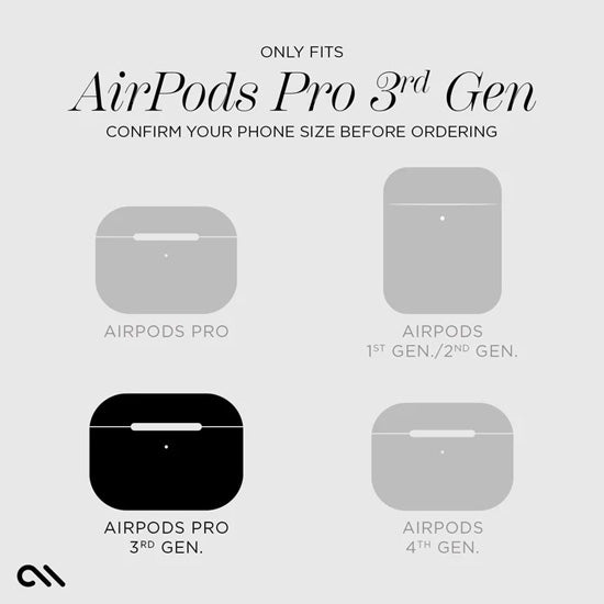 Coque TOUGH AirPods Pro 3 Blanc