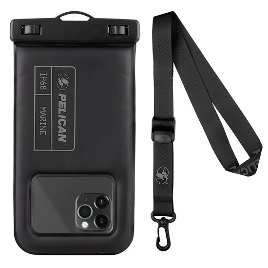 Étui waterproof flottant Pelican Marine Noir/Blanc