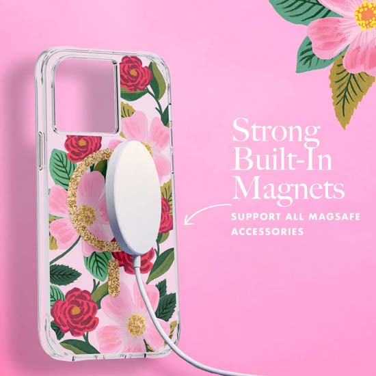 Rifle Paper Rose Garden MagSafe iPhone 14 Pro