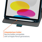 TekView iPad 11” (A16) & 10.9” (10th Gen) Deep Navy