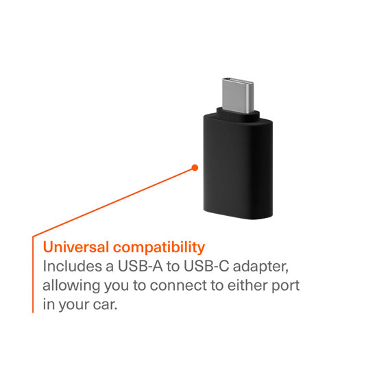 Adaptateur sans fil Apple CarPlay™ et Android Auto™