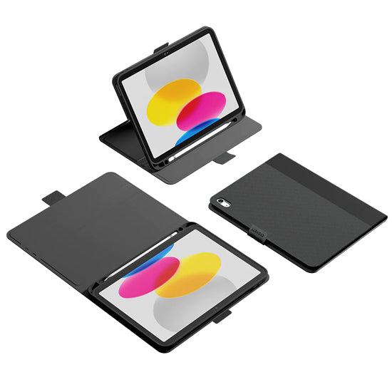 TekView iPad 11 (A16) & 10.9 (10th gen) Noir/Gris