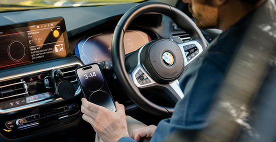 MAGDRIVE Support magnétique pour voiture Noir