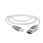 Câble Armoured Lightning vers USB-A (2m) Blanc