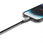 Câble Armoured Lightning vers USB-C (1m) Noir