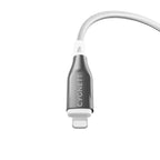 Câble Armoured Lightning vers USB-C (1m) Blanc
