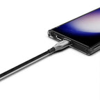 Câble Armoured USB-C vers USB-C (0,5m) Noir