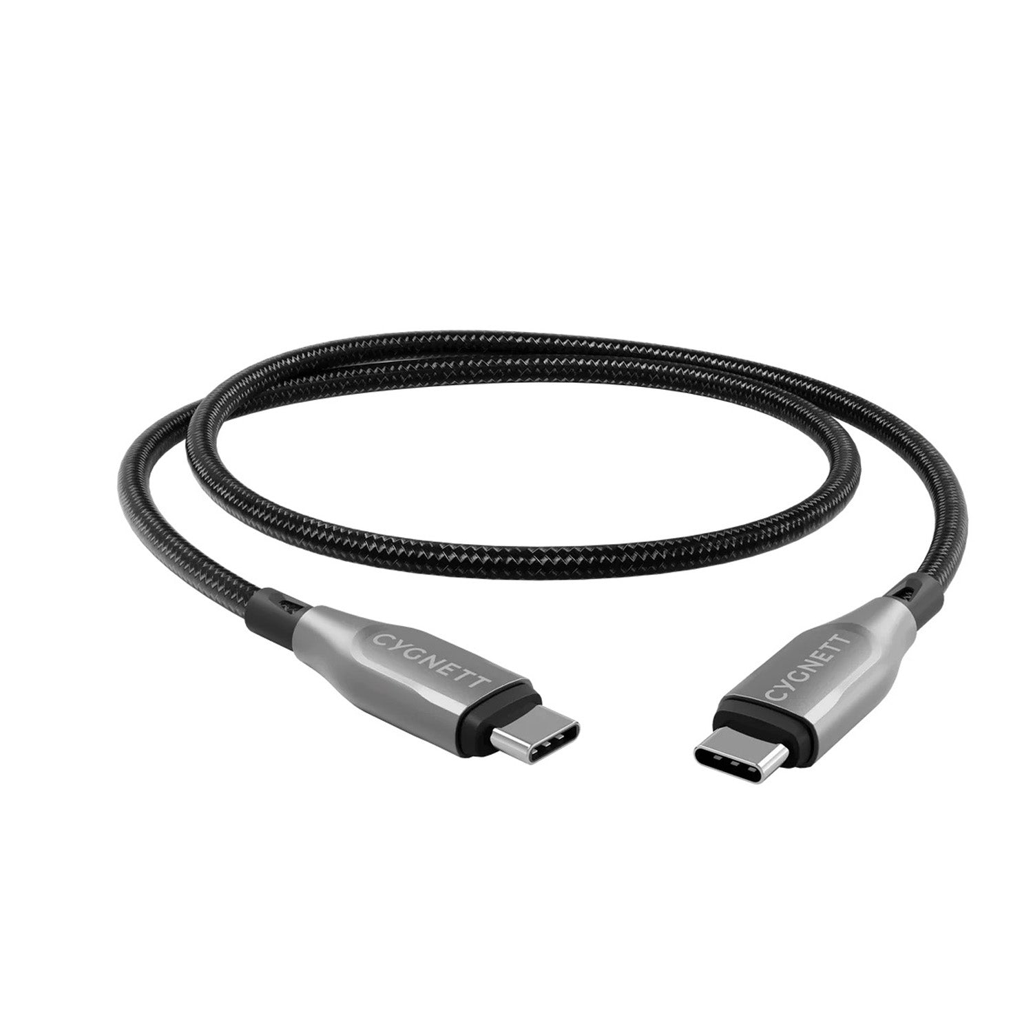 Câble Armoured USB-C vers USB-C (1m) Noir