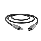 Câble Armoured USB-C vers USB-C (2m) Noir
