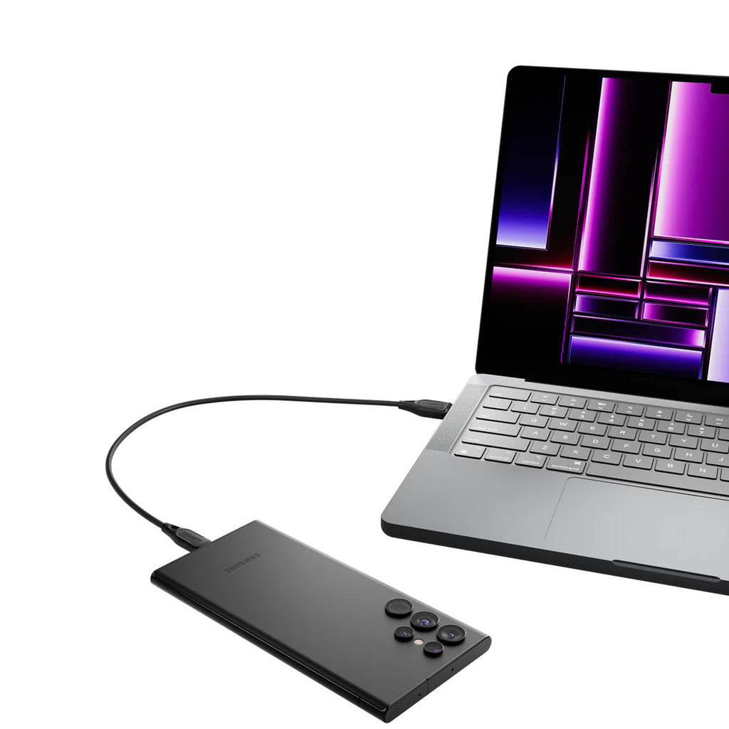 Câble Essential USB-C vers USB-A (2m) Noir