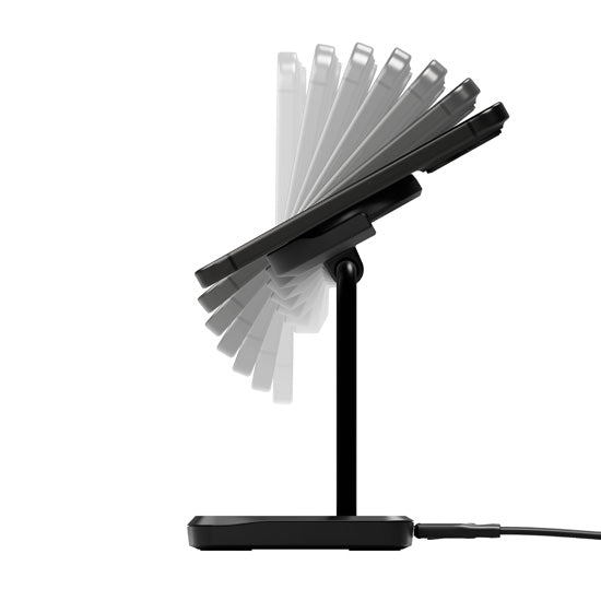 Chargeur CHARGEBASE Qi2 2-en-1 Noir