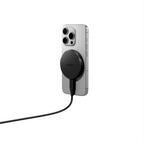 Chargeur CHARGEBASE Qi2 2-en-1 Noir